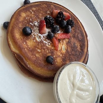 Ben Paris - Ricotta Pancake - New American Near Me - Seattle, Washington Ben Paris - Ricotta Pancake - New American Near Me - Seattle, Washington
