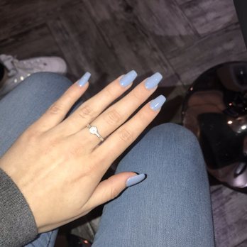 Amauta Nail Spa - Coffin shape acrylic tips - Nail Salons Near Me - Glendale, New York Amauta Nail Spa - Coffin shape acrylic tips - Nail Salons Near Me - Glendale, New York