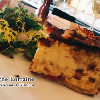 OAK Long Bar + Kitchen - Quiche Lorraine - Bars Near Me - Boston, Massachusetts OAK Long Bar + Kitchen - Quiche Lorraine - Bars Near Me - Boston, Massachusetts