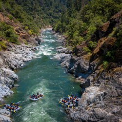 All-Outdoors California Whitewater Rafting - The beautiful secluded canyon of the North Fork American River