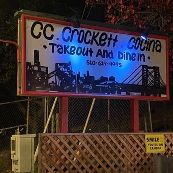 Crockett Cocina - Signage - Seafood Near Me - Crockett, California Crockett Cocina - Signage - Seafood Near Me - Crockett, California
