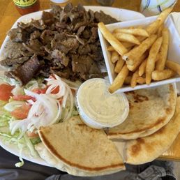 Gyro platter