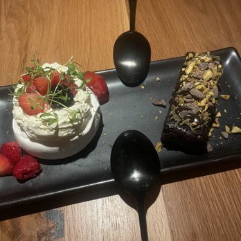 PLANTA Brentwood - Dubai Chocolate Brownie, pavlova - Asian Fusion Near Me - Los Angeles, California PLANTA Brentwood - Dubai Chocolate Brownie, pavlova - Asian Fusion Near Me - Los Angeles, California