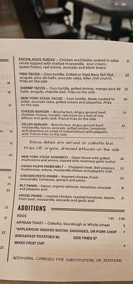 Menu photo 8 Chila-killer Cafe Rohnert Park, CA Menu photo 8 Chila-killer Cafe Rohnert Park, CA