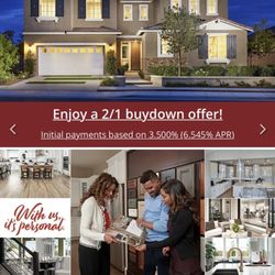 Richmond American Homes - They're advertised deal that is no longer available.