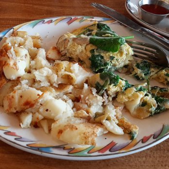 Brookfields Restaurant - California omelet, Avocado, Spinach Monterey Jack Cheese, mushrooms. country potatoes, Homemade Biscuits. - American Near Me - Roseville, California