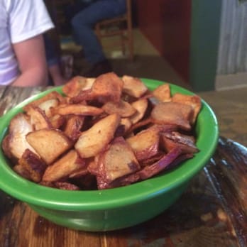 Villager's Cafe - Second bowl of home fries - Southern Near Me - Maurice, Louisiana