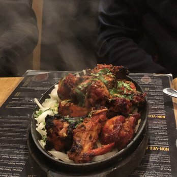 London Sizzler - Chicken tikka sizzler - Indian Near Me - Houston, Texas London Sizzler - Chicken tikka sizzler - Indian Near Me - Houston, Texas
