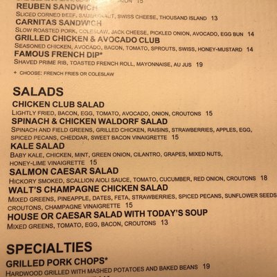 Menu photo 6 Charleston's Tulsa, OK