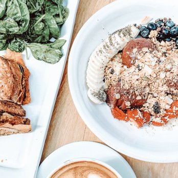 Lofty Coffee - Ordered a salted caramel latte, açaí bowl, & the Italian panini - Coffee & Tea Near Me - San Diego, California Lofty Coffee - Ordered a salted caramel latte, açaí bowl, & the Italian panini - Coffee & Tea Near Me - San Diego, California