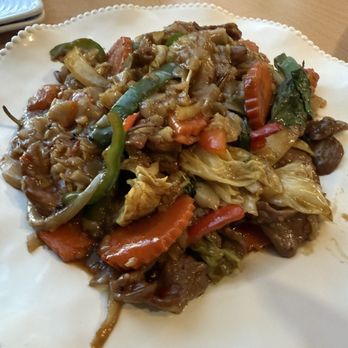 My Thai - Pad Drunken Noodle (Pad Kee Mao) - Thai Near Me - Pleasant Hill, California My Thai - Pad Drunken Noodle (Pad Kee Mao) - Thai Near Me - Pleasant Hill, California