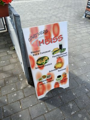 Menu photo 1 Gärtners Imbiss Niederfinow, BB
