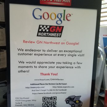 GN Northwest - Customer service promise. - Auto Repair Near Me - Everett, Washington GN Northwest - Customer service promise. - Auto Repair Near Me - Everett, Washington