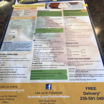 Goldies Restaurant - Breakfast & Brunch Near Me - Naples, Florida Goldies Restaurant - Breakfast & Brunch Near Me - Naples, Florida