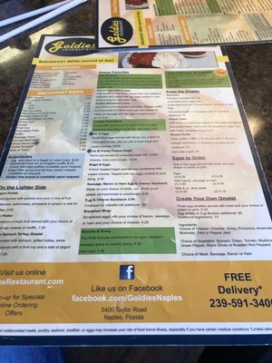 Menu photo 5 Goldies Restaurant Naples, FL Menu photo 5 Goldies Restaurant Naples, FL
