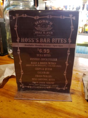 Menu photo 1 Hoss's Deli Newport News, VA Menu photo 1 Hoss's Deli Newport News, VA