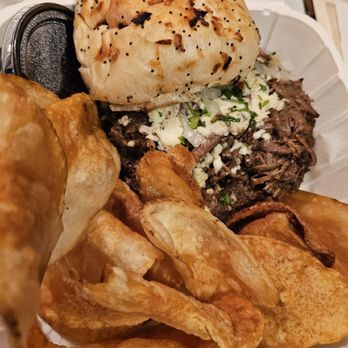 Ale N  Angus Pub - Crooked Birria Burger - Pubs Near Me - Syracuse, New York