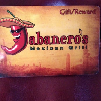 Jabanero's Mexican Grill - Rewards card - Mexican Near Me - Aurora, Colorado