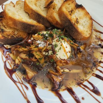 Le Sel Bistro - Burrata and Brown Butter Mushrooms - Breakfast & Brunch Near Me - Tacoma, Washington