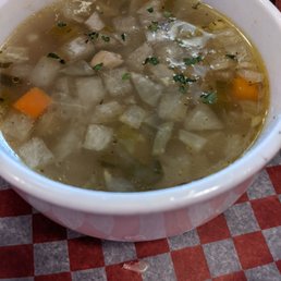 Turkey veg soup