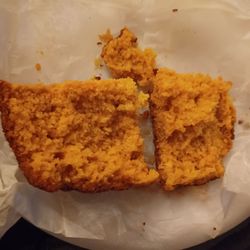 Just To Serve You, DE - Hard, dry, inedible Peach Corn Bread