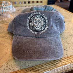 Marine Biological Laboratory - Hat with logo from their gift shop