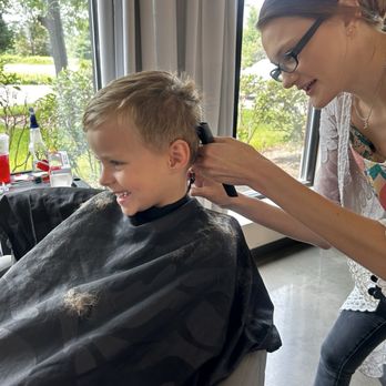 Profile Salon - Always super happy to get his hair done with Elise! (relatable) - Hair Stylists Near Me - Crystal Lake, Illinois Profile Salon - Always super happy to get his hair done with Elise! (relatable) - Hair Stylists Near Me - Crystal Lake, Illinois