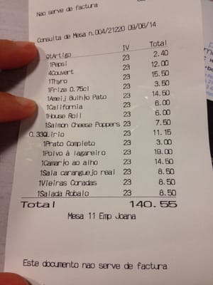 Menu photo 8 Sea Me Lisbon, 11