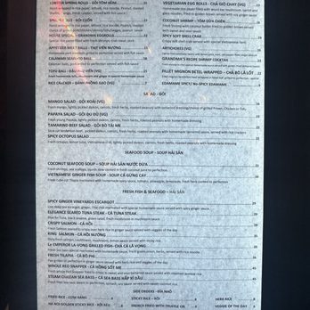 V Lotus - Dinner menu - Vietnamese Near Me - Sugar Land, Texas V Lotus - Dinner menu - Vietnamese Near Me - Sugar Land, Texas