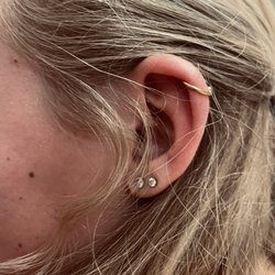 West End Tattoo & Piercing - Cartilage piercing with friends