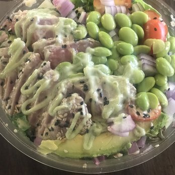 Mixed Greens - Ahi Salad with wasabi dressing - Salad Near Me - Saint George, Utah