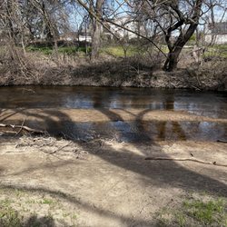 Dry Creek Community Park - Having a little snack near the river