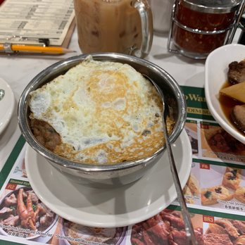 Tim Ho Wan - Minced Beef Steamed Rice with Fried Egg - Dim Sum Near Me - Irvine, California