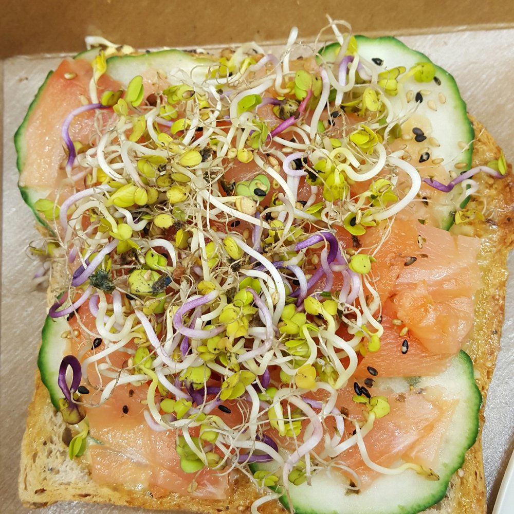 Hub Coffee Roasters - Salmon toast. So yummy! - Coffee Roasteries Near Me - Reno, Nevada