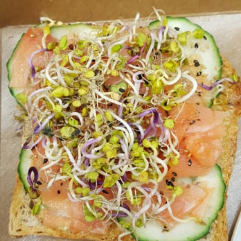 Hub Coffee Roasters - Salmon toast. So yummy! - Coffee Roasteries Near Me - Reno, Nevada