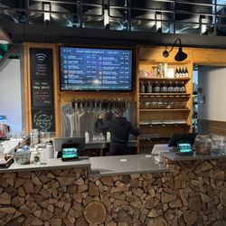 Camp Beer Co - Beer counter and menu board~ (January 2024)