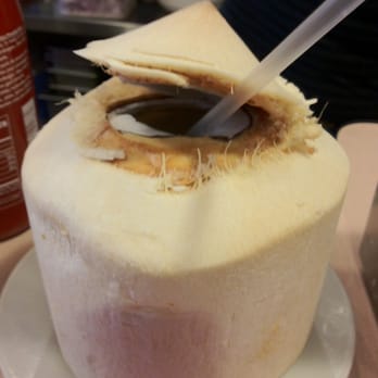 Yamo - Fresh Young Coconut Juice ($3.50) *SLURP* - Burmese Near Me - San Francisco, California Yamo - Fresh Young Coconut Juice ($3.50) *SLURP* - Burmese Near Me - San Francisco, California