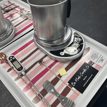 Be Nude Candle Co. - Clean and neatly organized materials! - Candle Stores Near Me - Addison, Illinois