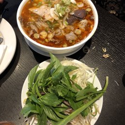 Spicy Hue Style Beef & Pork Vermicelli Soup (Bun Bo Hue) - $9.99 - One Size Spicy Hue Style Beef & Pork Vermicelli Soup (Bun Bo Hue) - $9.99 - One Size