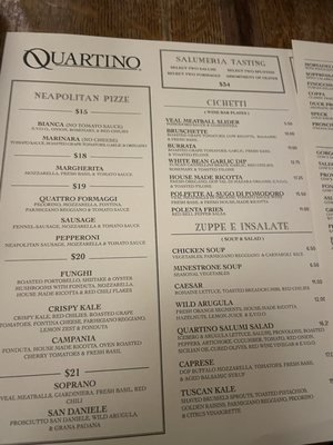 Menu photo 7 Quartino Ristorante Chicago, IL Menu photo 7 Quartino Ristorante Chicago, IL