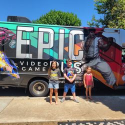 Epic Video Game Bus - Video game bus