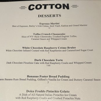 Cotton - Cocktail Bars Near Me - Manchester, New Hampshire Cotton - Cocktail Bars Near Me - Manchester, New Hampshire