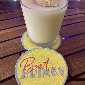 Boat Drinks - Key Lime Pie Daiquiri - Cocktail Bars Near Me - St. Augustine, Florida
