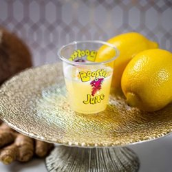 Booster Juice - Lemon and Ginger ..... don't let the flu or cold knock you down
