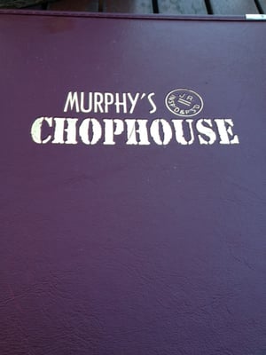 Menu photo 5 Murphy's Chophouse Murphy, NC Menu photo 5 Murphy's Chophouse Murphy, NC