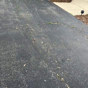 La Mantia Enterprises - Before (cracked and crumbling) - Landscaping Near Me - Downers Grove, Illinois