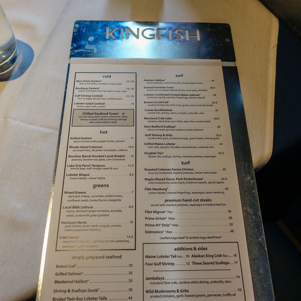 Kingfish - Menu - Seafood Near Me - Akron, Ohio Kingfish - Menu - Seafood Near Me - Akron, Ohio