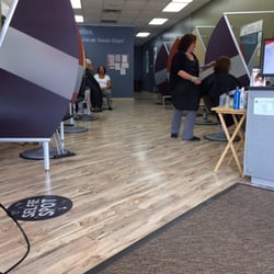 Newly remodeled Great Clips on Schrock Rd. Beautiful floor and roomy environment.