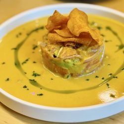 Maiz De La Vida - *Salmon Ceviche Salmon Belly, Avocado, Leche de Tigre, Aji Amarillo, Red Onion, Sweet Potato