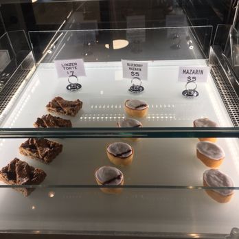Easy Tiger - Linzer tart and Mazarin (Almond tart)! Yum! - Beer Gardens Near Me - Austin, Texas Easy Tiger - Linzer tart and Mazarin (Almond tart)! Yum! - Beer Gardens Near Me - Austin, Texas